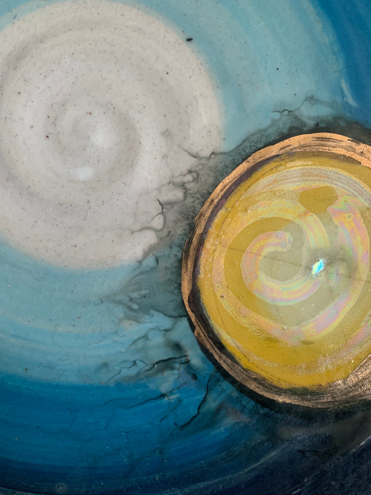 Handmade Astrological Ceramic Rolling Tray