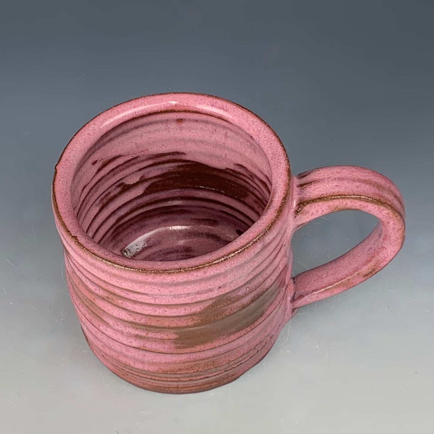 Wheel Thrown Wild Clay Pink Mug