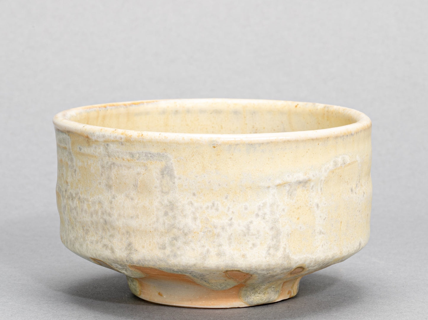 Wood Fired Porcelain Guinomi / Tea Cup