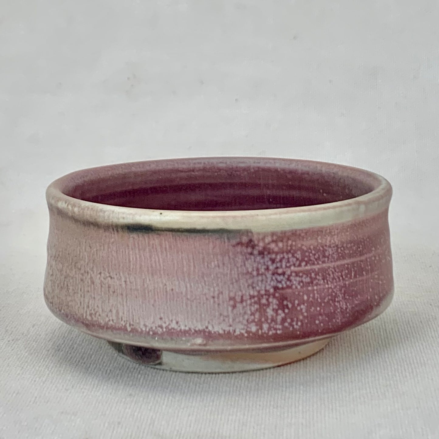 Pink Woodfired Tea Cup