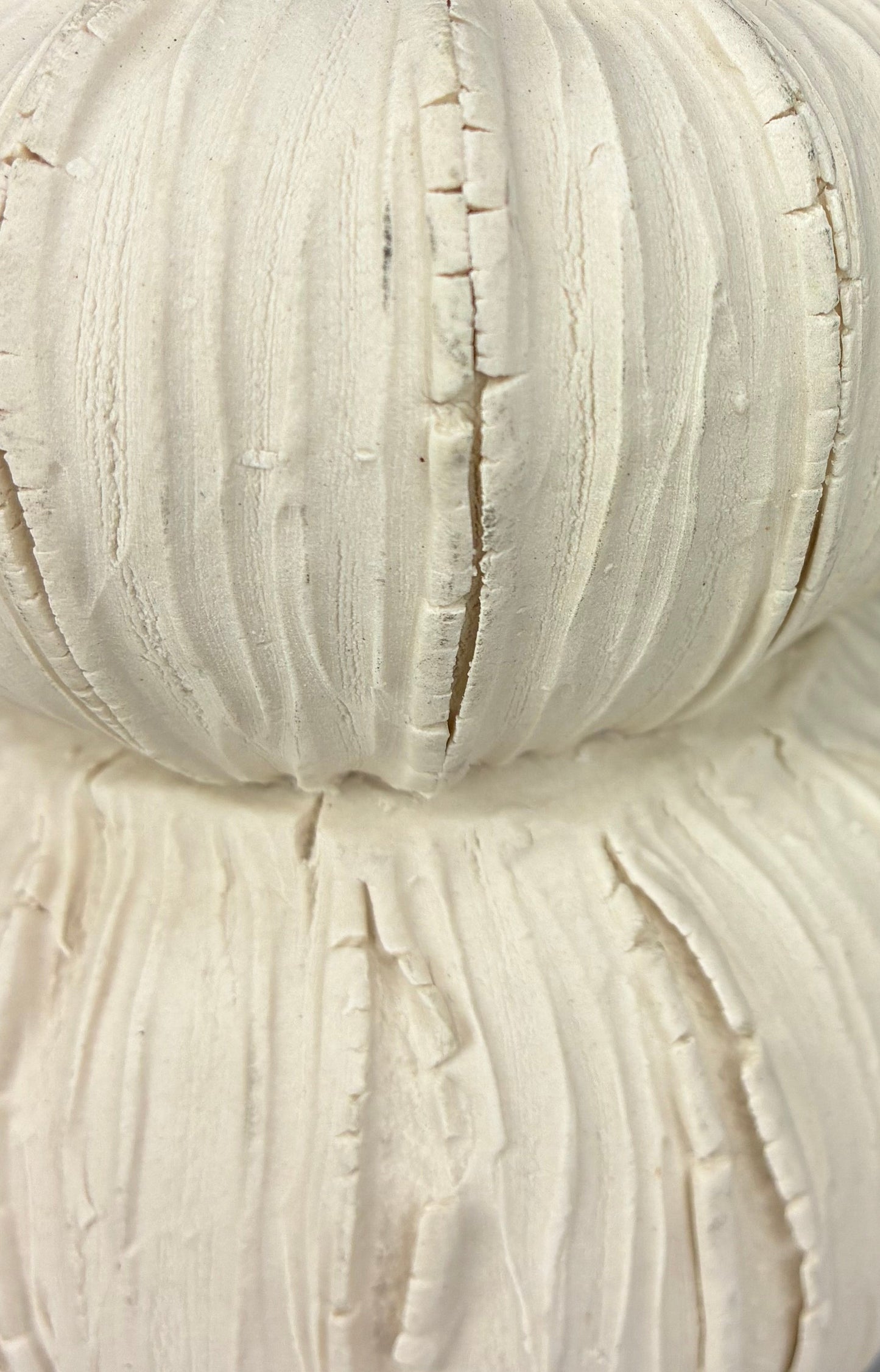Detail of ceramic surface texture white porcelain